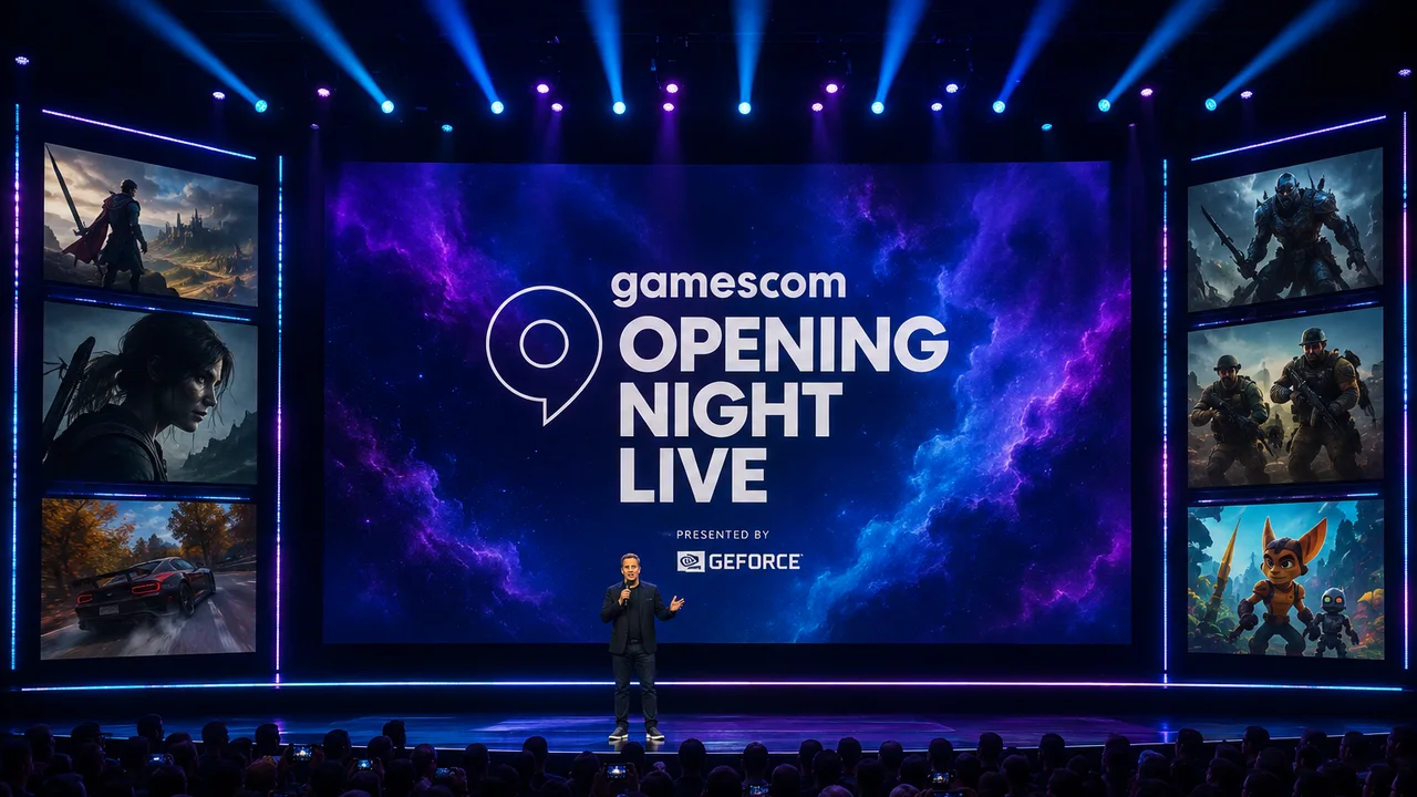 Gamescom 2026 yarın başlıyor: Açılış Gecesi Canlı yayını ve